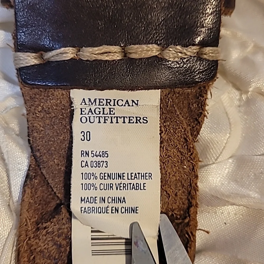 American Eagle Outfitters braided brown